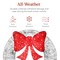 Best Choice Products 60in Pre-Lit Outdoor Christmas Wreath, LED Metal Holiday Décor w/ 206 Lights, Bow